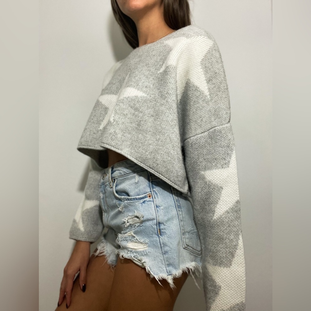 Star Crop Sweater